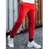 Men's red casual trousers Harin UX4421