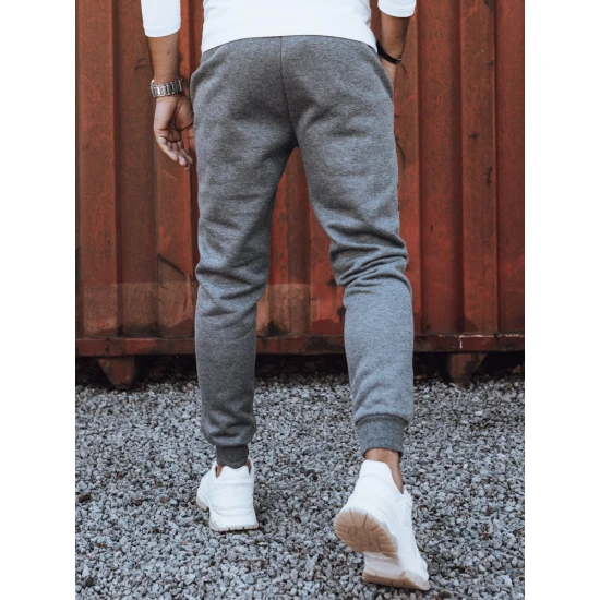 Vyriškos tamsiai pilkos laisvalaikio kelnės Army UX4427