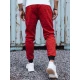 Vyriškos raudonos spalvos laisvalaikio kelnės Klorun Laisvalaikio kelnės