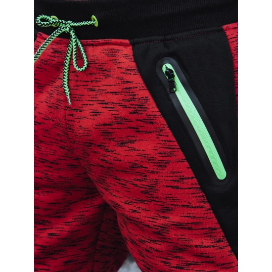 Vyriškos raudonos spalvos laisvalaikio kelnės Klorun Laisvalaikio kelnės