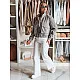 Pilka moteriška oversize bomber striukė Milina TY4792
