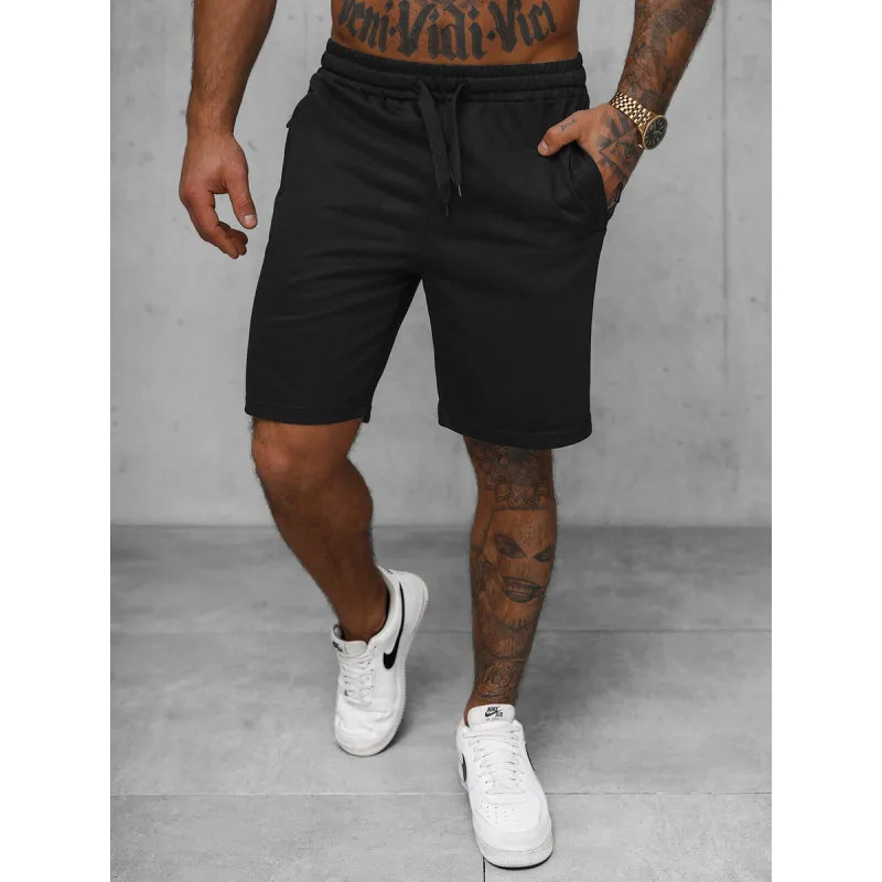 Men's black shorts Emir JS/8K1551/3