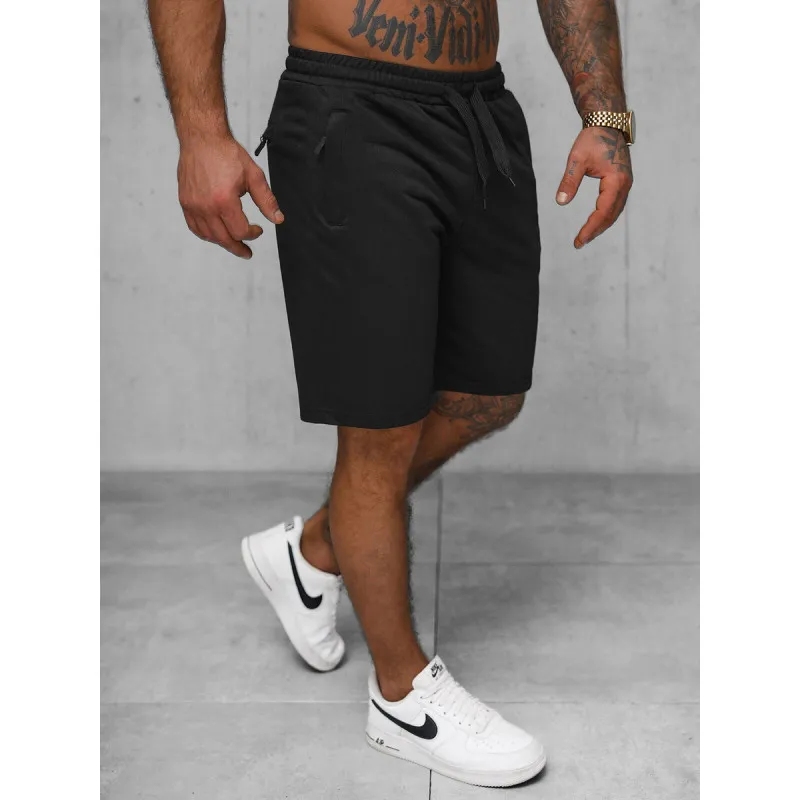 Men's black shorts Emir JS/8K1551/3