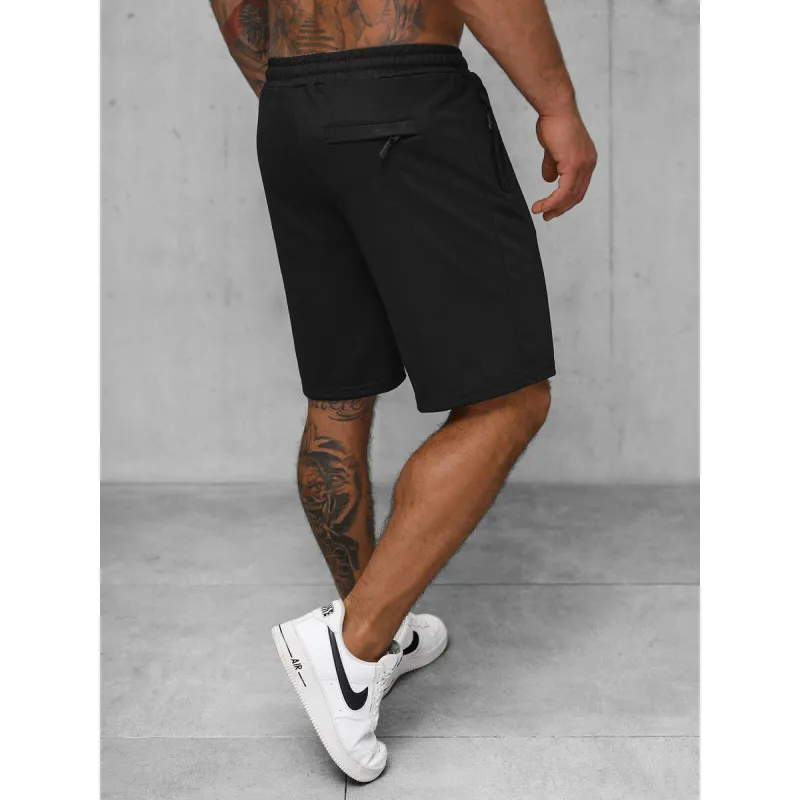 Men's black shorts Emir JS/8K1551/3