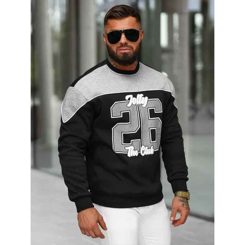 Men's black jumper Jolly O/RR250005