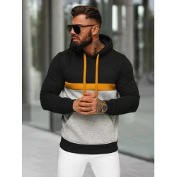 Vyriškas juodas džemperis Ovil