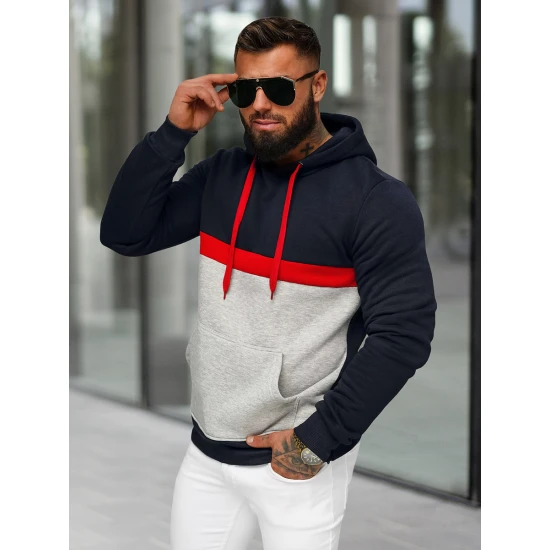 Vyriškas tamsiai mėlynas džemperis Ovil JS/8B1319/25