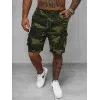 Vyriški žali kamufliažiniai šortai  Army JS/8K282/29