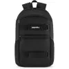 Large black backpack Deker ZG917