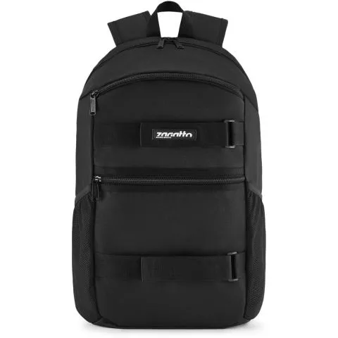 Large black backpack Deker ZG917