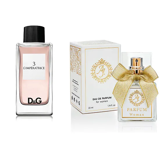 AJ Deluxe Nr16 kvepalai įkvėpti Dolce & Gabbana 3 L’Imperatrice  100 ml AJDeluxe16-100 French Perfumes