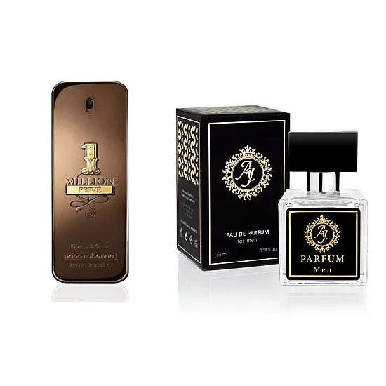 AJ Deluxe Nr412 kvepalai įkvėpti Paco Rabanne - One Million Prive 33 ml AJDeluxe412-33 French Perfumes