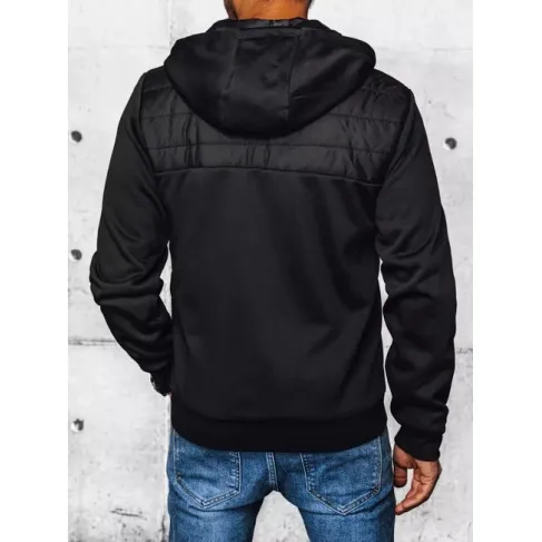 Miesten musta hupullinen takki Bastin TX4394