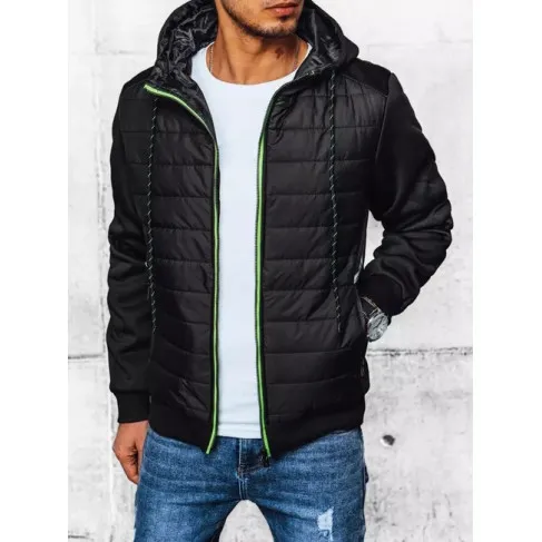 Miesten musta hupullinen takki Bastin TX4394