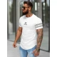 Vyrški balti marškinėliai Bicon Marškinėliai