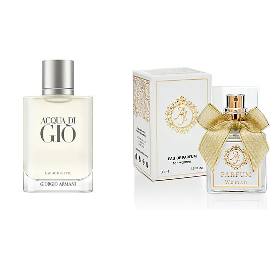 AJ Deluxe Nr136 kvepalai įkvėpti Armani - Acqua di Giò 50 ml AJDeluxe136-33 French Perfumes