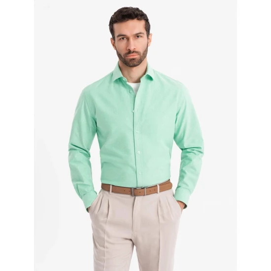 Vyriški mėtinės spalvos marškiniai Adrian Marškiniai