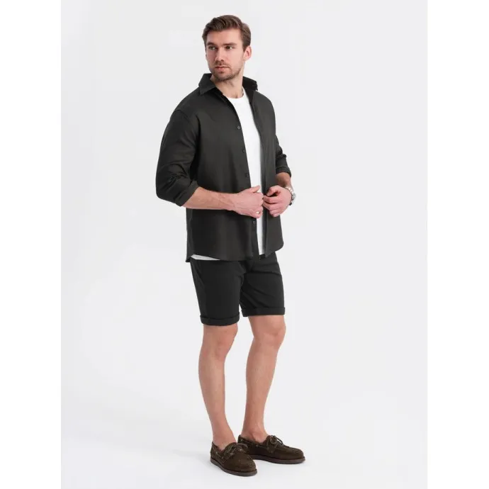 Miesten mustat shortsit Optin V2 OM-SRCS-0170