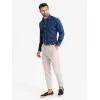 Miesten denim tummansininen paita Mant V1 OM-SHDS-0180