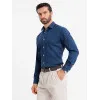 Miesten denim tummansininen paita Mant V1 OM-SHDS-0180