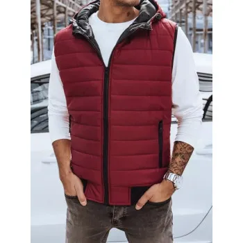 Meeste bordoopunane vest Minel
