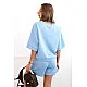 Women's blue set Nika 32234