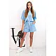 Women's blue set Nika 32234