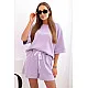 Women's purple set Nika 32233