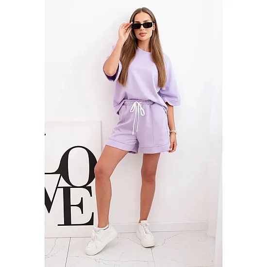 Women's purple set Nika 32233