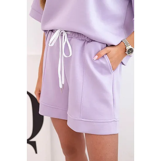 Women's purple set Nika 32233