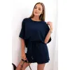 Moteriškas tamsiai mėlynos spalvos komplektas Nika 32232