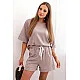 Women's set in brown Nika 32230