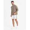 Miesten valkoiset shortsit Edman V1 OM-SRSK-0182