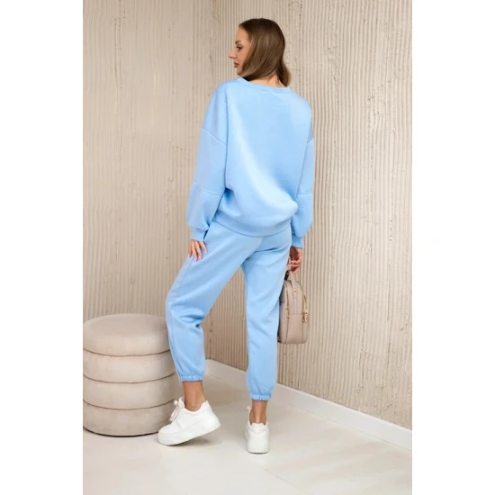 Moteriškas šviesiai mėlynas komplektas Vesta Sportiniai kostiumai