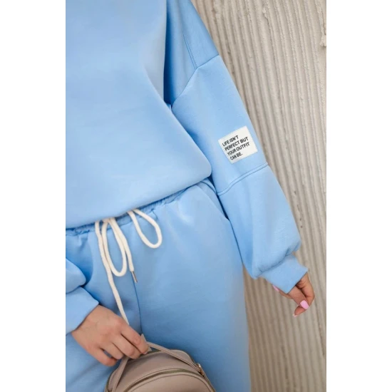 Moteriškas šviesiai mėlynas komplektas Vesta Sportiniai kostiumai