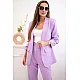 Elegantiškas moteriškas violetinės spalvos komplektas Silva 31817