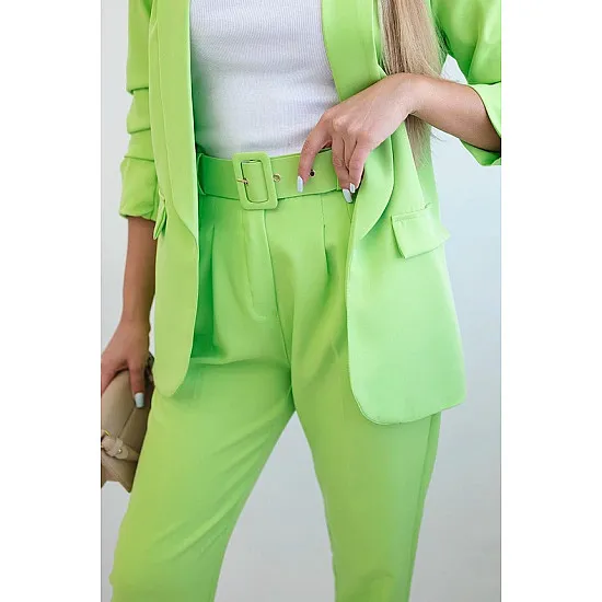 Elegantiškas moteriškas žalios spalvos komplektas Silva 29329