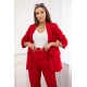 Elegantiškas moteriškas raudonos spalvos komplektas Silva Moteriški komplektai