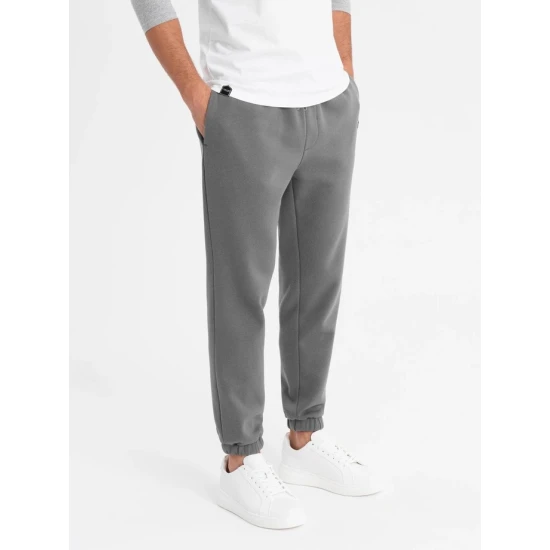 Unisex laisvalaikio tamsiai pilkos kelnės Argan V18 OU-PSBC-0100