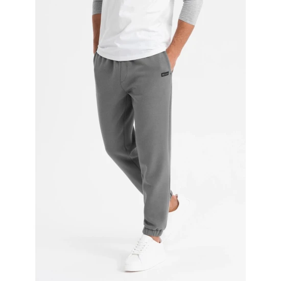 Unisex laisvalaikio tamsiai pilkos kelnės Argan V18 OU-PSBC-0100