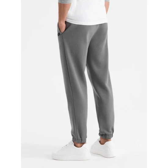 Unisex laisvalaikio tamsiai pilkos kelnės Argan V18 OU-PSBC-0100