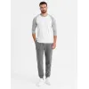 Unisex laisvalaikio tamsiai pilkos kelnės Argan V18 OU-PSBC-0100