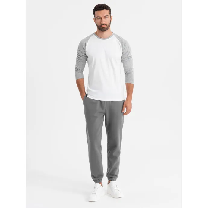 Unisex laisvalaikio tamsiai pilkos kelnės Argan V18 OU-PSBC-0100