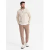 Unisex ruskeat vapaa-ajan housut Argan V16 OU-PSBC-0100