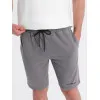 Miesten harmaat shortsit Sport V3 OM-SRSK-0138
