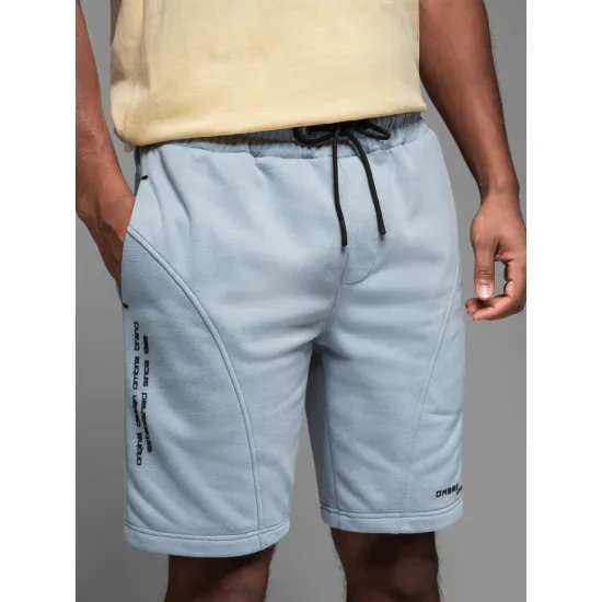 Vyriški šviesiai mėlynos spalvos šortai Sport V1 OM-SRSK-0138