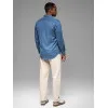 Miesten sininen denimpaita Mant V2 OM-SHDS-0180