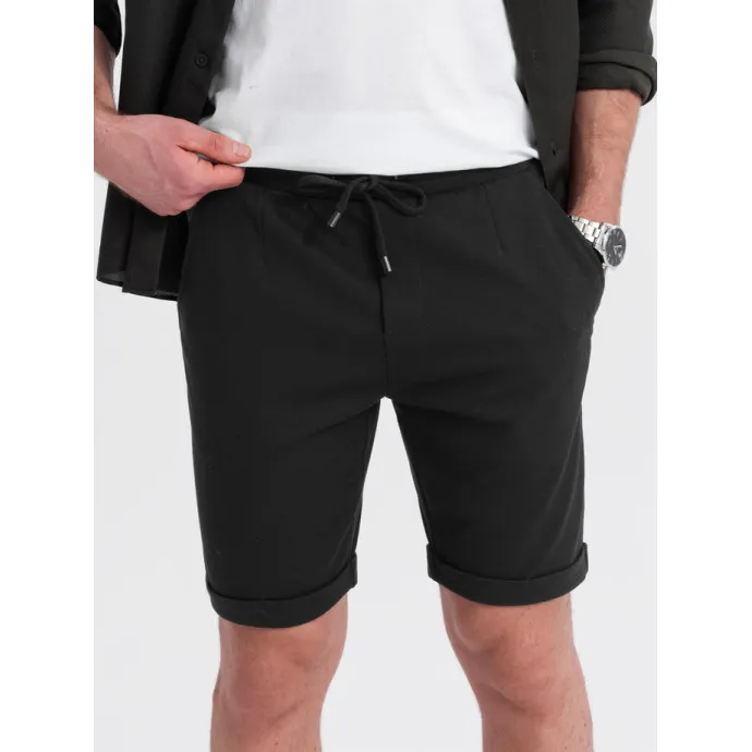 Miesten mustat shortsit Optin V2 OM-SRCS-0170