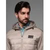 Men's brown jacket Munt V3 OM-JANP-0160