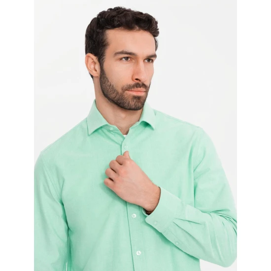Vyriški mėtinės spalvos marškiniai Adrian Marškiniai